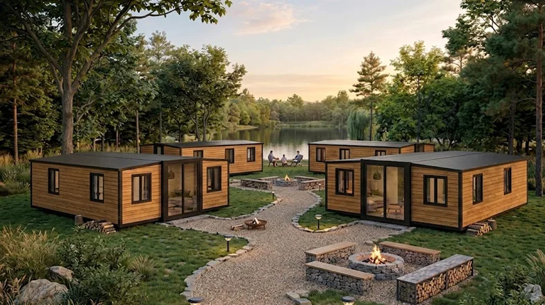 Investiční využití — glamping, pronájem a tiny resorty